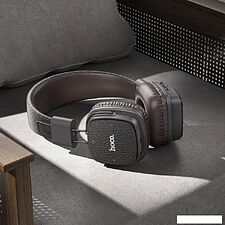 Наушники Hoco W56 (коричневый)