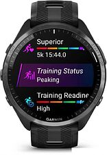 Умные часы Garmin Forerunner 965 (черный/серый)