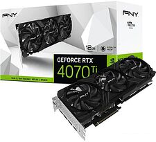 Видеокарта PNY GeForce RTX 4070 Ti 12GB Verto Triple Fan VCG4070T12TFXPB1 Видеокарта PNY GeForce RTX 4070 Ti 12GB Verto Triple Fan VCG4070T12TFXPB1