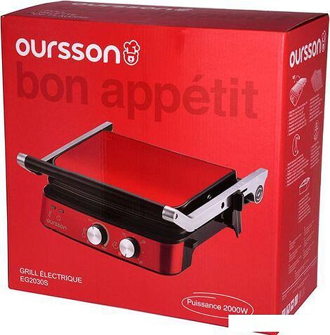 Электрогриль Oursson EG2030S/RD