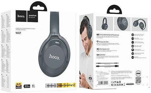 Наушники Hoco W37 (темно-синий)