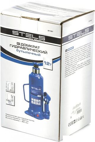 Бутылочный домкрат Stels 51167 12т