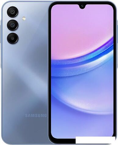 Смартфон Samsung Galaxy A15 8GB/256GB (синий, без Samsung Pay)
