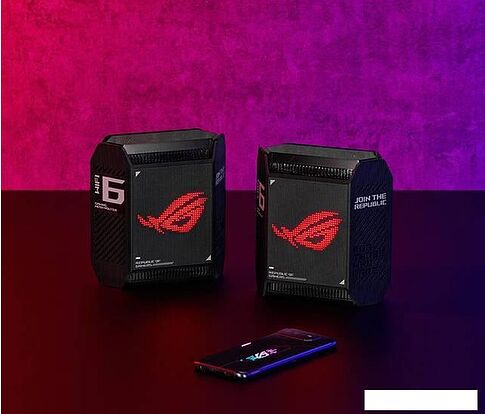 Wi-Fi система ASUS ROG Rapture GT6 (1 шт., черный)