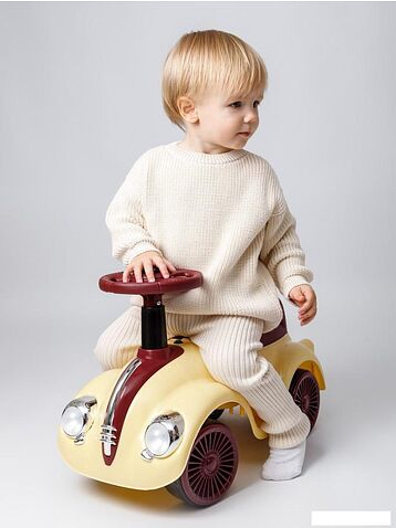 Каталка Amarobaby Retro AB24-7RT/0407 (желтый/красный)