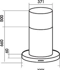 Кухонная вытяжка MBS Zebrina 160 Island Inox