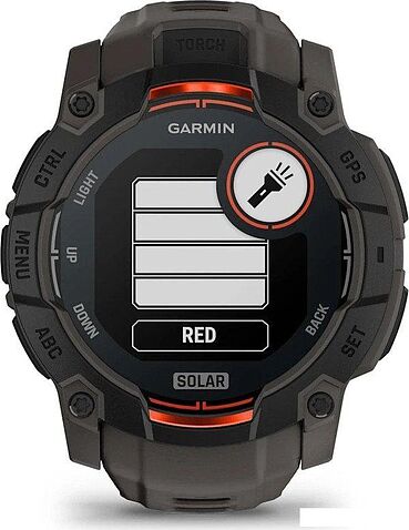 Умные часы Garmin Instinct 3 Solar 50 мм (черный)