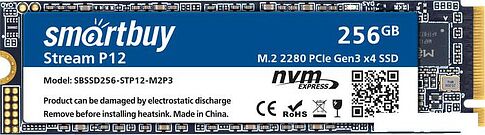 SSD SmartBuy Stream P12 256GB SBSSD256-STP12-M2P3
