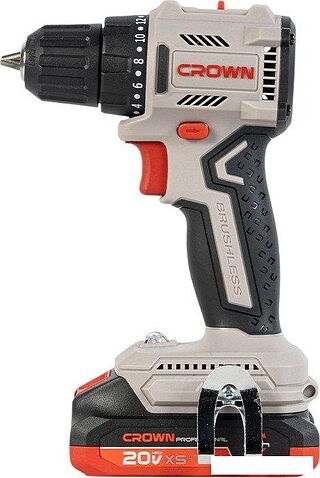 Дрель-шуруповерт Crown CT21131XS-2 BMC (с 2-мя АКБ, кейс)