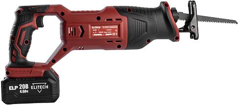 Сабельная пила ELITECH ПСА 2030СЛ E2206.026.01 (с 1-им АКБ)