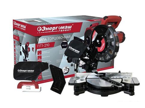 Торцовочная пила Энергомаш Гарант ПТ1-210