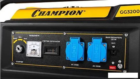 Бензиновый генератор Champion GG3200EW