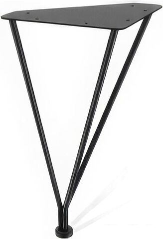 Журнальный столик Sheffilton SHT-CT29 (черный муар/хромикс бронза)