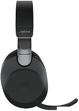 Офисная гарнитура Jabra Evolve2 85 USB-A UC (черный, с зарядной базой) Офисная гарнитура Jabra Evolve2 85 USB-A UC (черный, с зарядной базой)