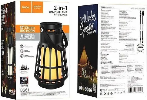 Беспроводная колонка Hoco BS61 (черный)