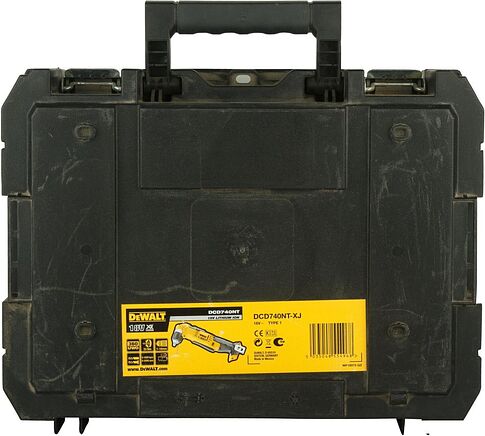 Угловая дрель DeWalt DCD740NT-XJ (без АКБ, кейс)