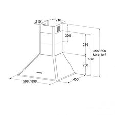 Кухонная вытяжка Zigmund & Shtain K 148.6 X