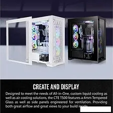 Корпус Thermaltake CTE T500 TG ARGB Snow CA-1X8-00F6WN-01