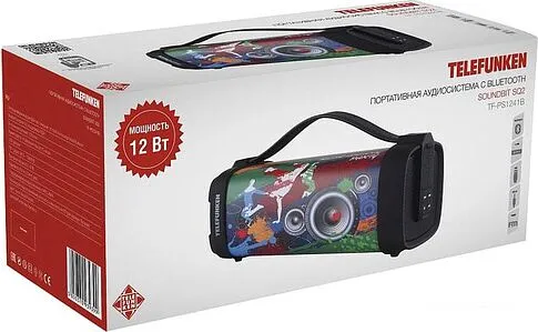 Беспроводная колонка TELEFUNKEN TF-PS1241B Music Holiday