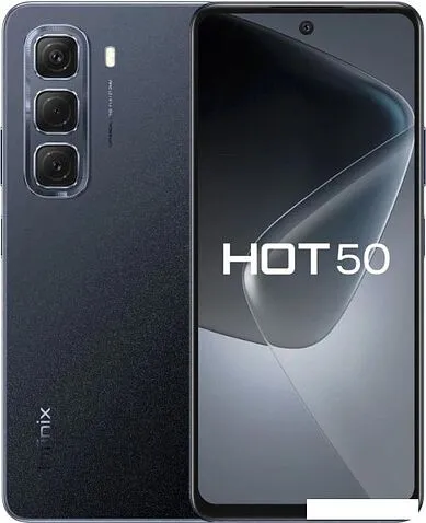 Смартфон Infinix Hot 50 X6882 6GB/256GB (черный)