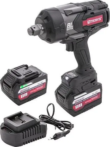 Гайковерт Thorvik BBIW342400 (с 2-мя АКБ, кейс)