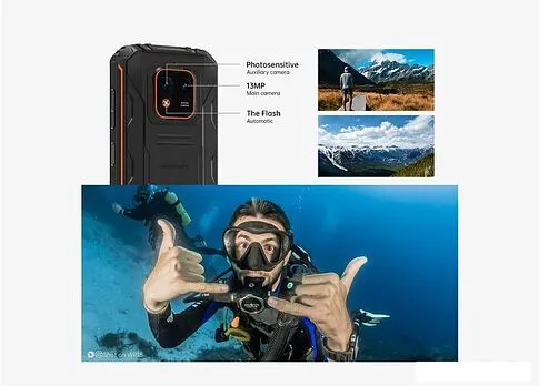Смартфон Oukitel WP18 (серый)