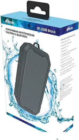 Беспроводная колонка Ritmix SP-350B (черный)