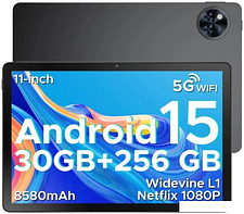 Планшет Doogee U11 Pro 6GB/256GB (черный)