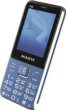 Кнопочный телефон Maxvi P22 (маренго)