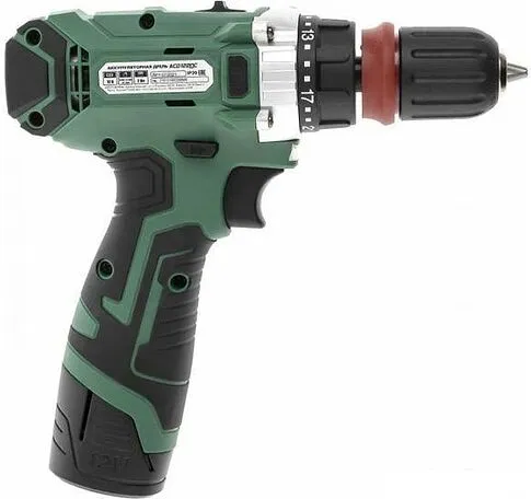 Дрель-шуруповерт Hammer ACD122QC (с 2-мя АКБ, кейс)