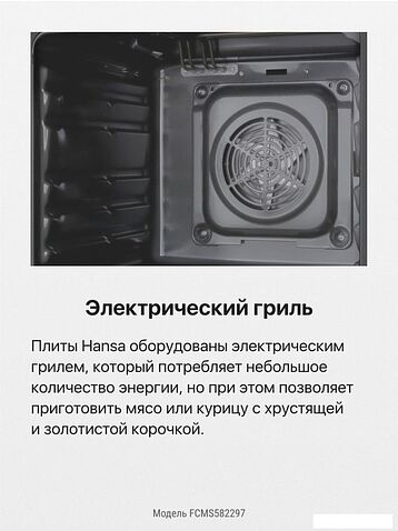 Кухонная плита Hansa FCMS582297