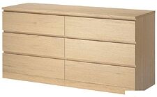 Комод Mio Tesoro Варма 6D (дуб беленый)