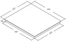 Варочная панель Akpo PIA 60 942 18U BL