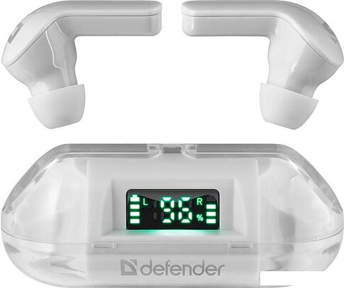 Наушники Defender Twins 916 (белый)