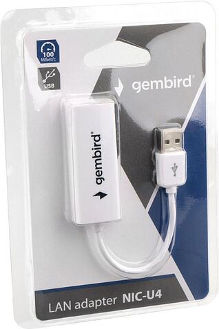 Сетевой адаптер Gembird NIC-U4