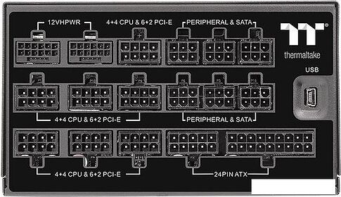 Блок питания Thermaltake Toughpower iRGB Plus 1650W Titanium TT Premium Edition PS-TPI-1650F3FDTx-1