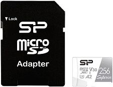 Карта памяти Silicon-Power Superior microSDXC SP256GBSTXDA2V20SP 256GB (с адаптером) Карта памяти Silicon-Power Superior microSDXC SP256GBSTXDA2V20SP 256GB (с адаптером)