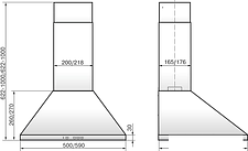Кухонная вытяжка Elikor MR5634GR