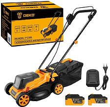 Газонокосилка Deko DKLM20V 085-2024 (с 2-мя АКБ)