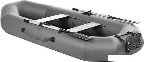 Моторно-гребная лодка Тонар Шкипер 280НТ (серый)