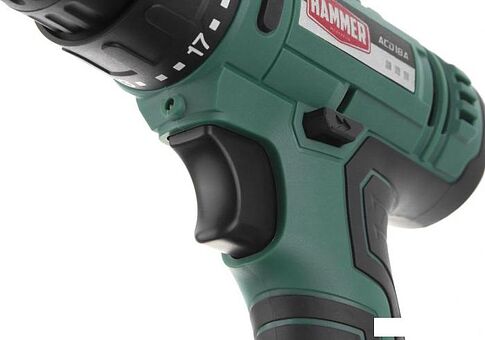 Дрель-шуруповерт Hammer ACD18A (с 2-мя АКБ, кейс)