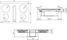 Варочная панель Akpo Tytan Induction 4 WK-9