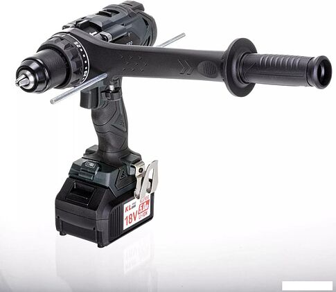 Ударная дрель-шуруповерт KLPRO KLDM18BHX-50 (с 2-мя АКБ, кейс)