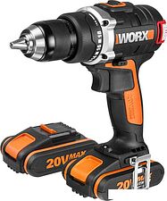 Дрель-шуруповерт Worx BL WX175 (с 2-мя АКБ, кейс) Дрель-шуруповерт Worx BL WX175 (с 2-мя АКБ, кейс)