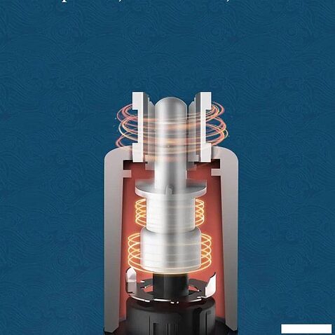 Триммер для носа и ушей Huanxing HN9 (красный)