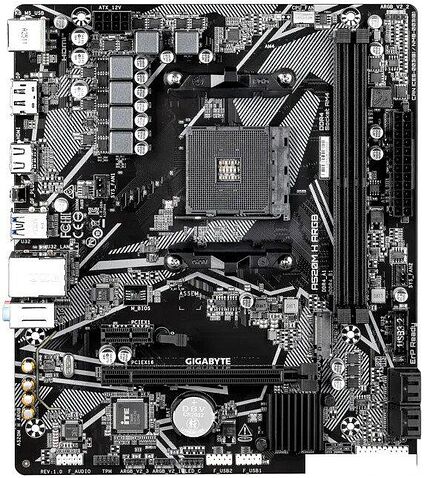 Материнская плата Gigabyte A520M H ARGB (rev. 1.0)