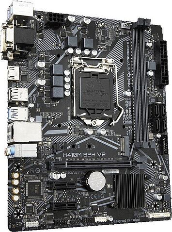 Материнская плата Gigabyte H410M S2H V2 (rev. 1.1/1.2/1.3/1.4/1.6)