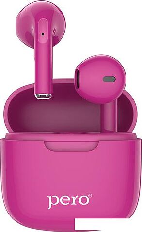 Наушники Pero TWS05 Colorful (розовый)