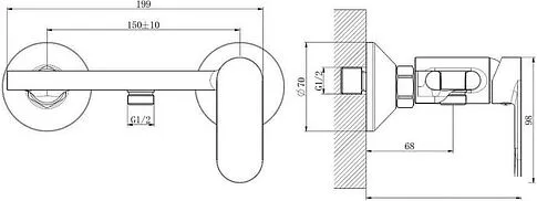 Гигиенический душ Haiba HB5516