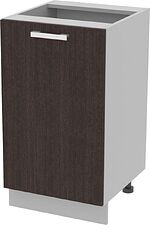 Шкаф напольный Интерлиния Компо НШ45р-1дв (дуб венге)